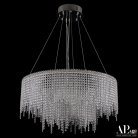 Люстра светодиодная хрустальная APL LED SH02.73.2D.B.Ni.4000 Sicilia