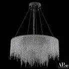 Люстра светодиодная хрустальная APL LED SH02.73.2D.B.Ni.4000 Sicilia