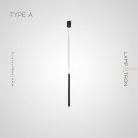 Подвесной светильник HOWARD Тип A. Цвет Жемчужно-Черный Lampatron 7753-21781