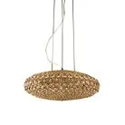 Подвесная люстра Illuminati MD1203210-9A gold/cognac 1203210