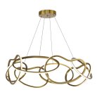Светильник подвесной Золотистый/Золотистый LED 1*84W 4000K ST-Luce SL6505.203.84 ABRA