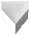 Светильник светодиодный IP20 3W 4000К, пластик, белый 70*70*55мм Feron 51466 AL4023