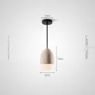 Подвесной светильник ZHEL STONE Тип С Lampatron 8661-24203