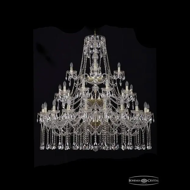 Люстра хрустальная Bohemia 1413/20+10+5/460/3d G Люстра хрустальная Bohemia 1413/20+10+5/460/3d G