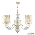 Люстра подвесная с плафонами 308857/3 Wh/Gd Arte Milano Florentia