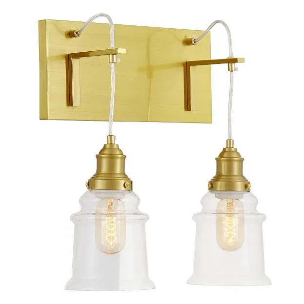 Бра Lumina Deco Fredica LDW 6844-2 MD+PR Moletti Бра Lumina Deco Fredica LDW 6844-2 MD+PR Moletti