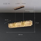 Реечный, рядный светильник AZUMI LONG Размер M Lampatron azumi-long-m 8891-25137