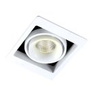 Встраиваемый светильник Donolux DL18615/01WW-SQ White/Black