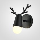 Бра С Рожками Black ImperiumLoft 181038-26  Deer01