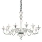 Подвесная люстра Ideal Lux Brigitta SP12 Trasparente 199375