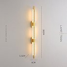 Бра STINUS STEP Размер L. Цвет латунь Lampatron 8879-25081