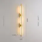 Бра STINUS STEP Размер L. Цвет латунь Lampatron 8879-25081