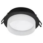 Светильник встраиваемый потолочный GX53 черный Feron 51936 DL509