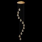 Подвесной светильник Delight Collection MD24001004-12A gold/clear Stilla