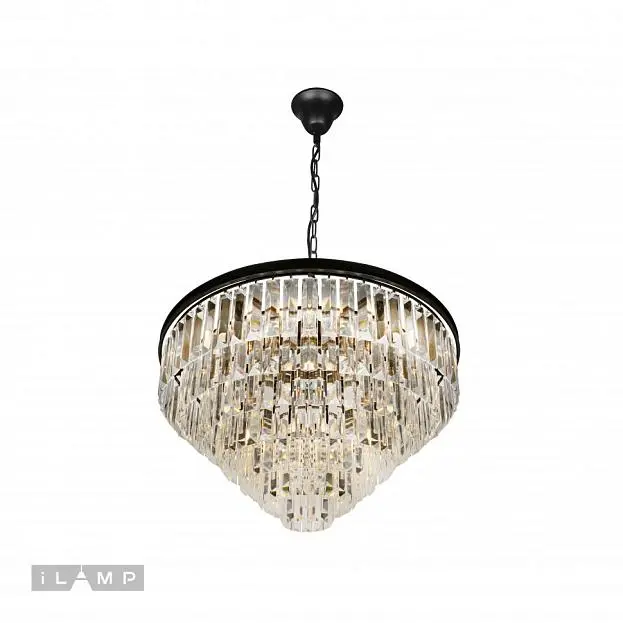 Подвесная люстра iLamp Triumph 6101-800 BK Подвесная люстра iLamp Triumph 6101-800 BK