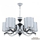 Люстра подвесная с плафонами 306787/5 Bk/Ni Arte Milano Florentia