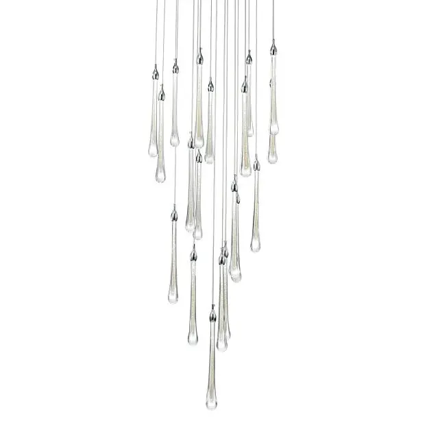Подвесной светильник Delight Collection OM801670-19-CH Teardrop Подвесной светильник Delight Collection OM801670-19-CH Teardrop