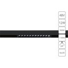 Трековый светильник Arte Lamp A4674PL-1BK LINEA