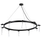 Подвесное крепление RULLO 10х к светильникам ЧЕРНЫЙ Lightstar 571020