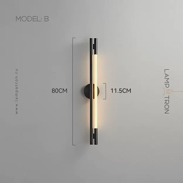 Настенные светильники GLORIFY OPTIC CORD Модель В Lampatron 8154-23454 Настенные светильники GLORIFY OPTIC CORD Модель В Lampatron 8154-23454