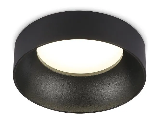 Встраиваемый светильник Ambrella light TN51817 BK черный IP20 GX53 D100*63