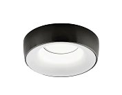 Металлический встраиваемый точечный светильник MR16 Ambrella light A890 BK/WH Techno