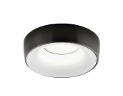 Металлический встраиваемый точечный светильник MR16 Ambrella light A890 BK/WH Techno