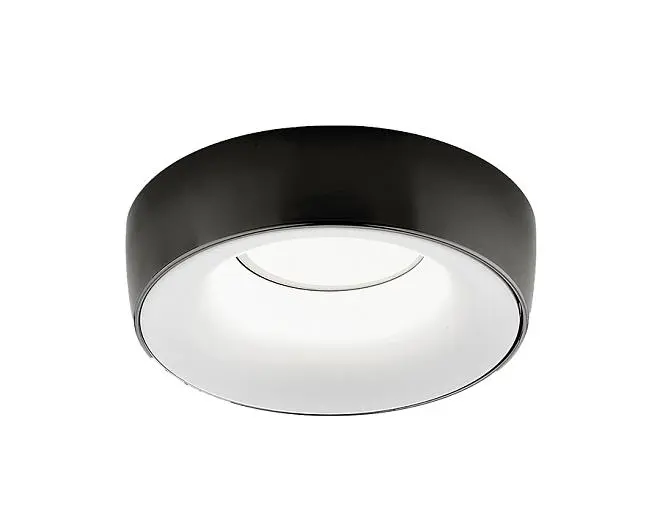 Металлический встраиваемый точечный светильник MR16 Ambrella light A890 BK/WH Techno Металлический встраиваемый точечный светильник MR16 Ambrella light A890 BK/WH Techno