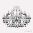 Люстра хрустальная Bohemia 1409/12+6/300 Ni K731