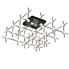 Потолочный светильник Delight Collection MX18001067-36A black/gold Molecular
