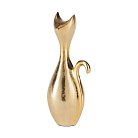 Фигурка Кошка , L85, B70, H200, алюминий, золотой Eglo 429753 SUZU