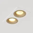 Встраиваемый светодиодный светильник Ledron LOFT SQ2 White Wooden TRIAC 4000K