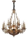 Подвесная люстра Lucia Tucci Firenze 1781.15.3 Antique Gold