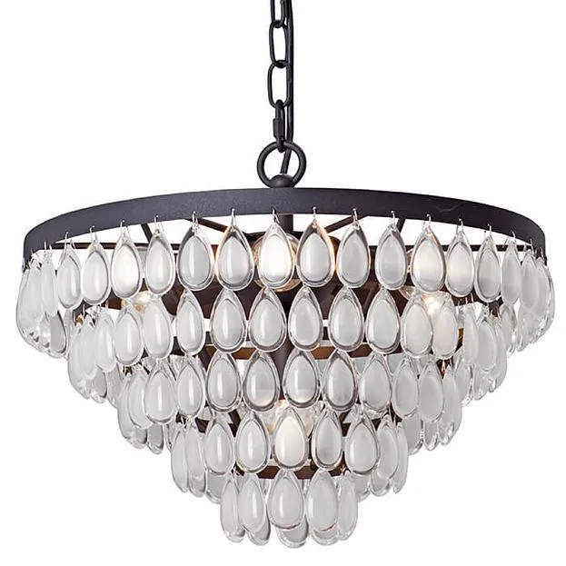 Подвесная люстра Many Drops Chandelier ImperiumLoft 156136-22 40.3263-2