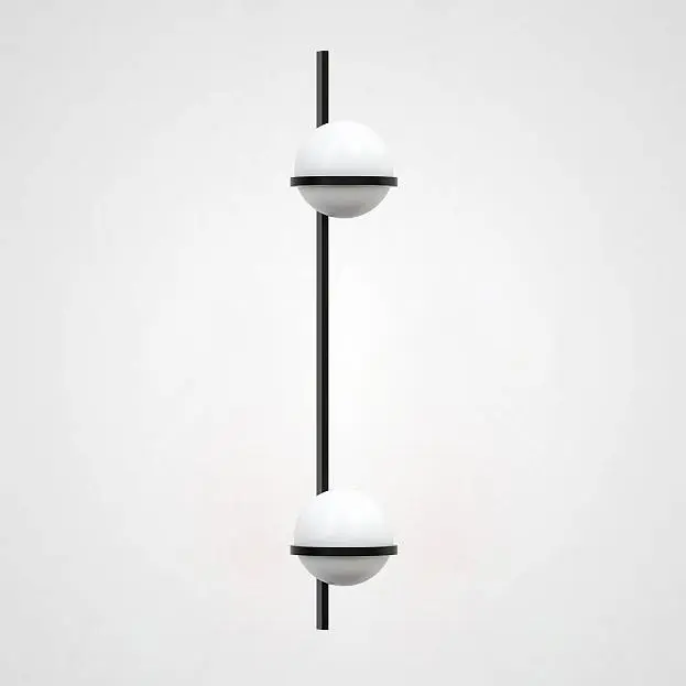 Бра Palma Wall Lamp 2 Шара Вертикальная ImperiumLoft 168495-22 Бра Palma Wall Lamp 2 Шара Вертикальная ImperiumLoft 168495-22