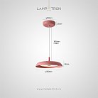Подвесной светильник YVES Цвет розовый Lampatron 8581-23880