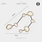 Бра EVIAN ZODIAC Модель Libra (Весы) Lampatron 8417-23074