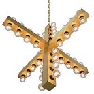 Подвесной светильник Nero Chandelier Gold ImperiumLoft 123494-22 40.349