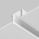 Алюминиевый профиль ниши скрытого монтажа для ГКЛ потолка 2м Maytoni ALM-11681-PL-W-2M