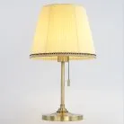 Настольная лампа бронза с кремовым абажуром Citilux CL402733 Линц