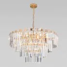 Подвесная люстра Eurosvet 10130/10 золото Elegante a060643