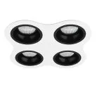 Встраиваемый светильник Lightstar D64607070707 DOMINO ROUND