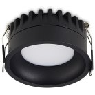 Светильник встраиваемый 15W, 1033Lm, 2700-3000-4000K, D95хH44мм, IP44, черный Donolux dl20764r15cct1b Crater