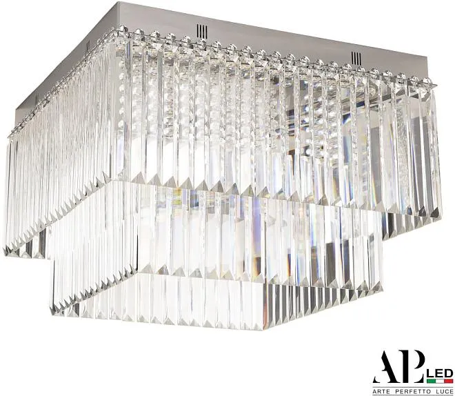 Потолочная люстра APL LED SH10.52.C.Ni.4000.PK Sicilia Потолочная люстра APL LED SH10.52.C.Ni.4000.PK Sicilia