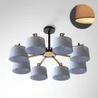 Потолочная Люстра На Штанге Even 8 Gray ImperiumLoft178371-26