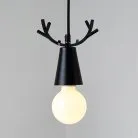 Подвесной светильник DEER ONE Цвет черный. Lampatron 1068-1201