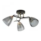 Люстра потолочная с плафонами Arte Milano 322610/3 BK+FG Amalfi