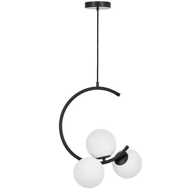Подвесной светильник Lumina Deco LDP 7031-3 BK Bonio Подвесной светильник Lumina Deco LDP 7031-3 BK Bonio