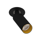 Светодиодный поворотный светильник LeDron SAGITONY R BASIC S40 Black-Gold 4000K