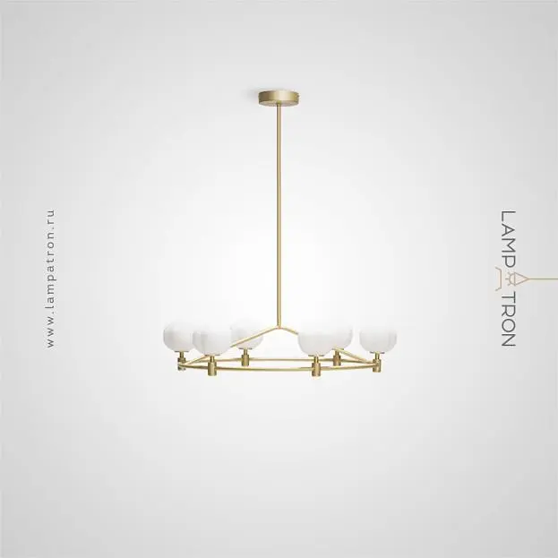 Кольцевые люстры и светильники FRANCOIS Цвет Латунь Lampatron 7287-20088 Кольцевые люстры и светильники FRANCOIS Цвет Латунь Lampatron 7287-20088